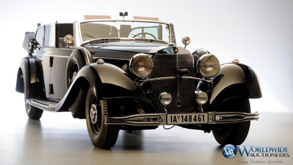 Hitlerjev Mercedes na dražbo Hitlerjev Mercedes na dražbo