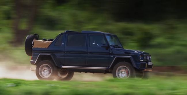 Mercedesov eksot na južnoafriškem terenu 