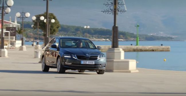 Prenovljena Škoda Octavia na sprehodu po hrvaški obali