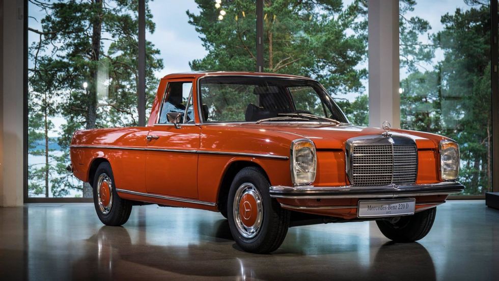 Vsi Mercedesovi pickupi