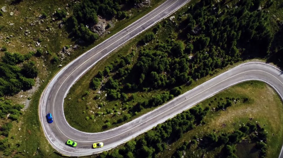 Lamborghinijev orkan čez Transfagarasan
