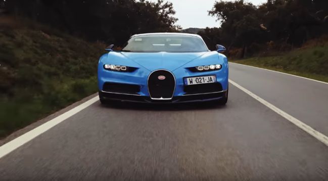 Prvi preskus Bugatti Chirona