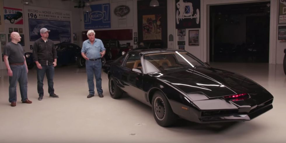 Jay Leno je preizkusil KITT-a Jay Leno je preizkusil KITT-a