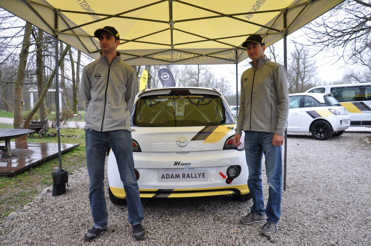 S podporo Opla na slovenske rallyje
