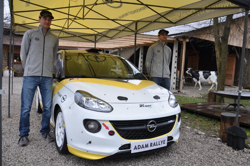 S podporo Opla na slovenske rallyje