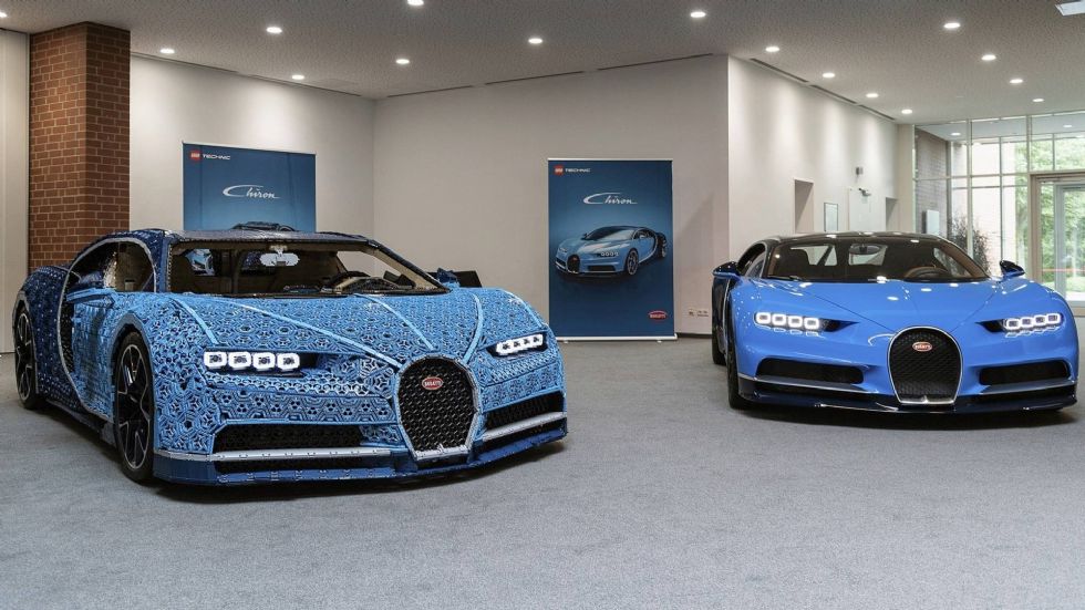 Lego Bugatti celo pelje Lego Bugatti celo pelje
