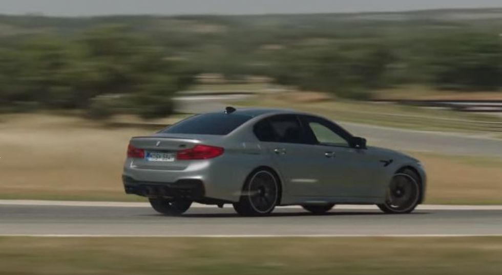 BMW M5 Competition od blizu