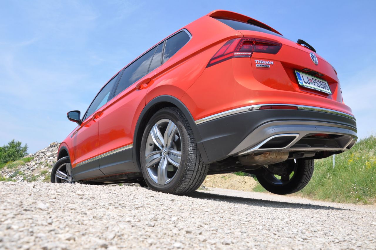 Kako uporaben je Tiguan z dodatnimi 10 centimetri
