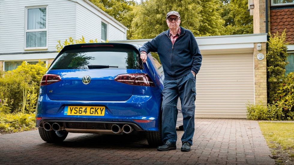 75-letnik podvojil moč svojemu Golfu R