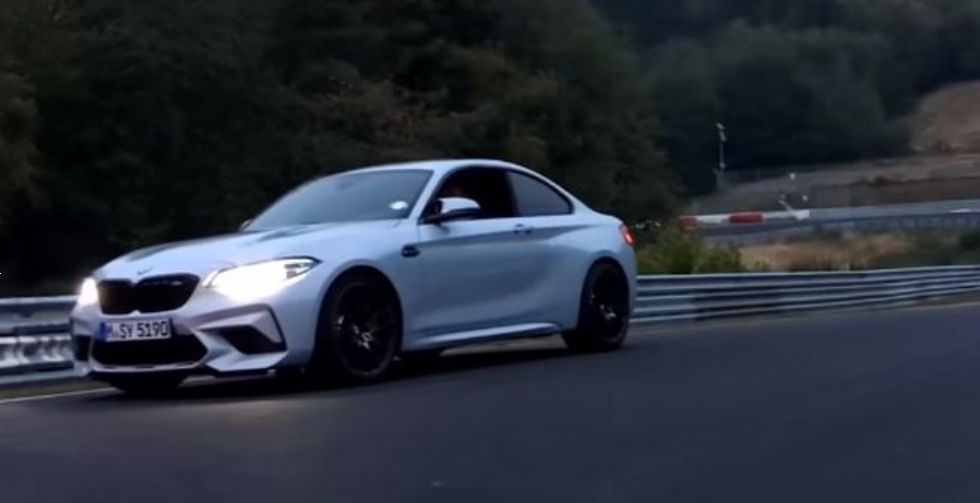 BMW M2 Competition na Nurburgringu