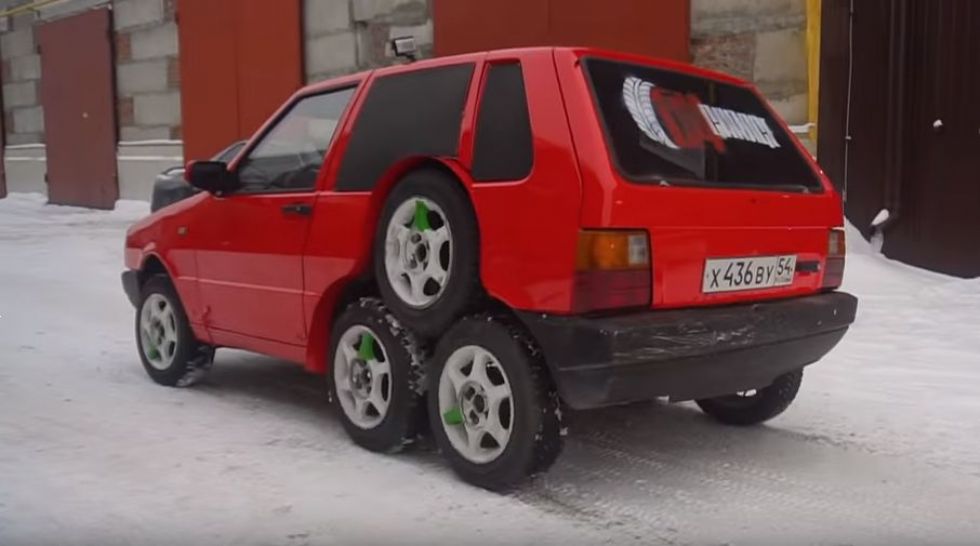 Kako je Fiat Uno dobil dodatna štiri kolesa
