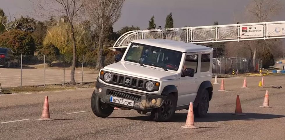 Pokažemo vam, kako se na losovem testu izkaže Jimny