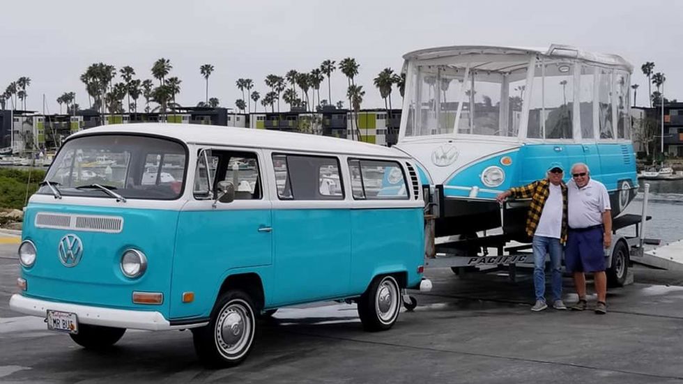 Volkswagnov legendarni kombi kot plovilo