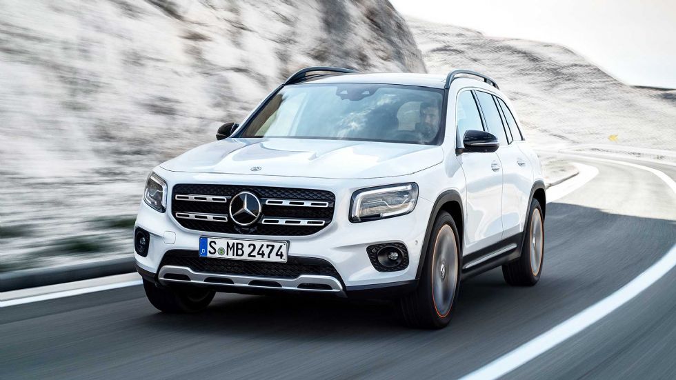 Kompaktni Mercedesov SUV s sedmimi sedeži
