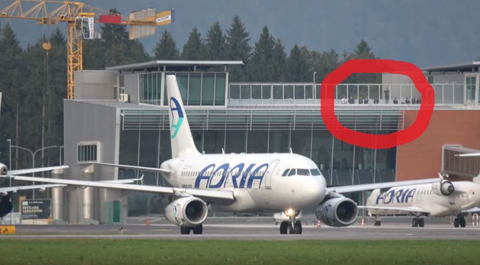 Slovo Airbusa A319, vzlet spremljala tudi posadka Adrie