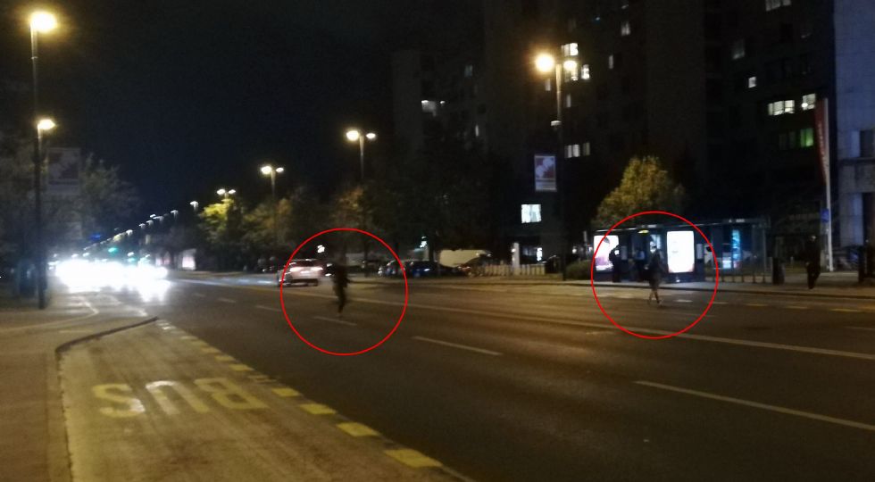 Štiripasovnica za pešce ni šala!
