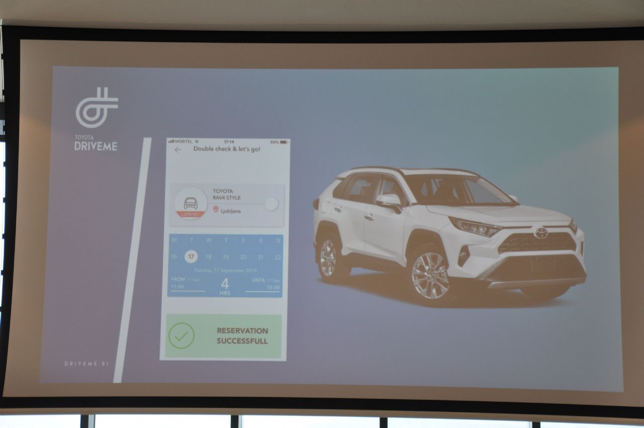 Pri slovenski Toyoti razvili sistem souporabe vozil za podjetja