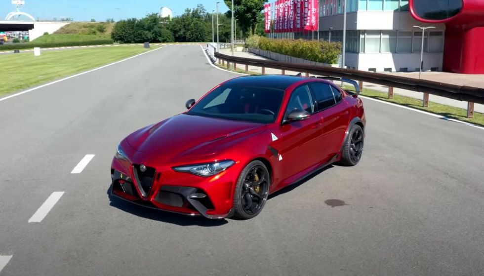 Alfa Giulia GTAm prvič po premieri na stezi