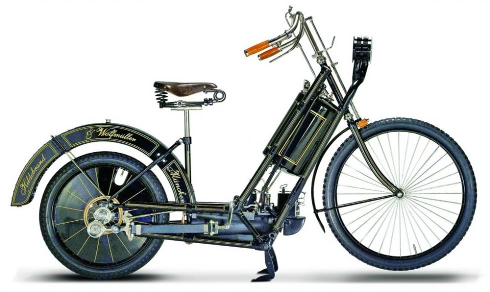 Patent za prvi motocikel