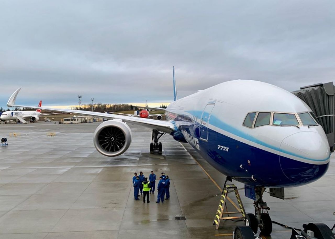Boeing 777X prvič v zraku
