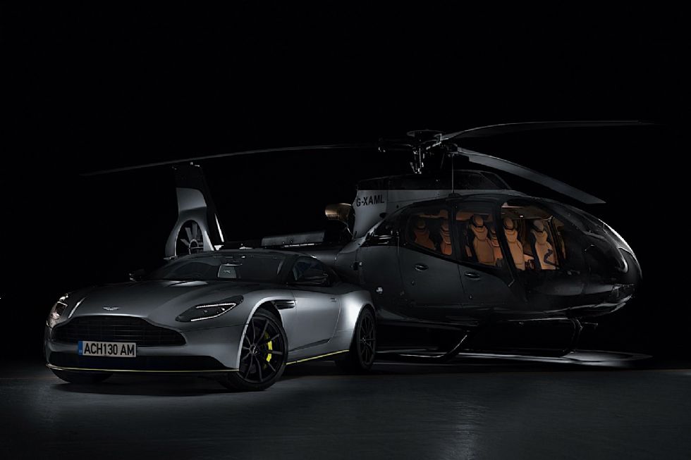 Airbusov helikopter z Aston Martinovimi začimbami