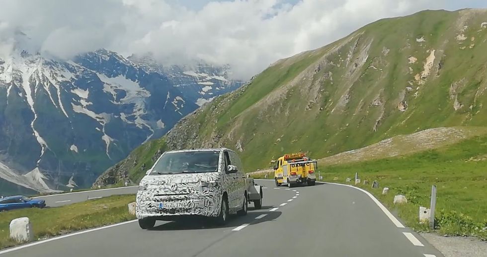 Ujeli smo VW Transporter T7