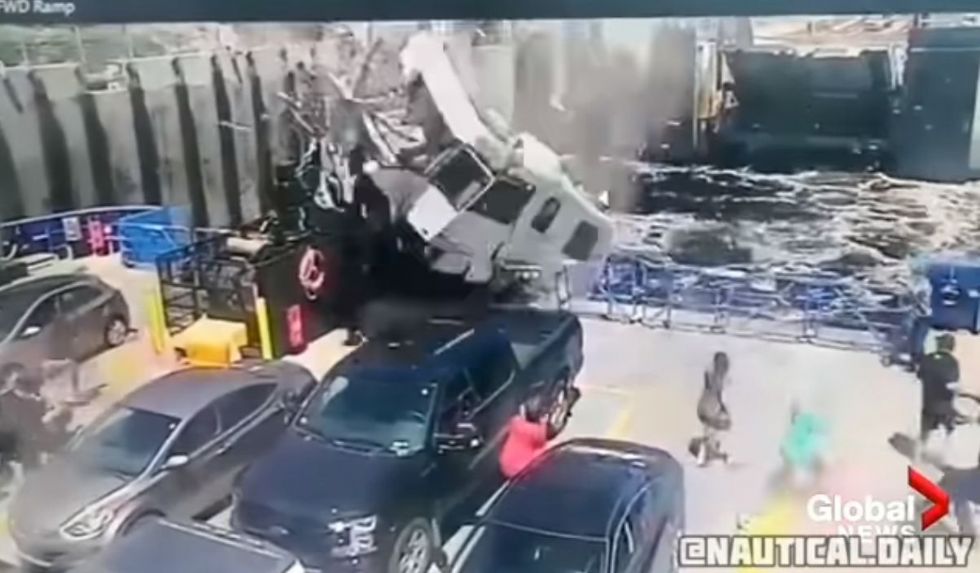 Tragični filmski skok na trajekt