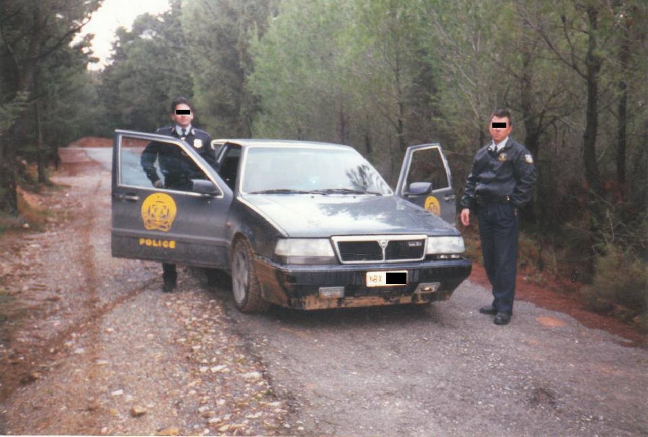 Nekdanja sanjska flota grških policistov za posebne naloge