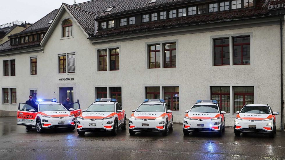 Hyundai elektrificira evropsko policijo