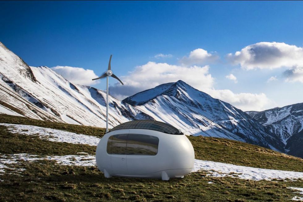 Samooskrbna  mikro hišica Ecocapsule