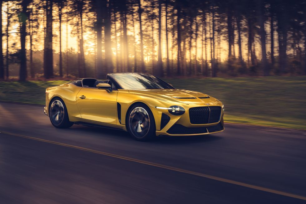 Bentley Bacalar kot kabrio grand tourer v le 12 izvodih