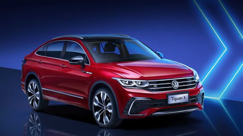 Tiguan kot kupe, ampak za Kitajce