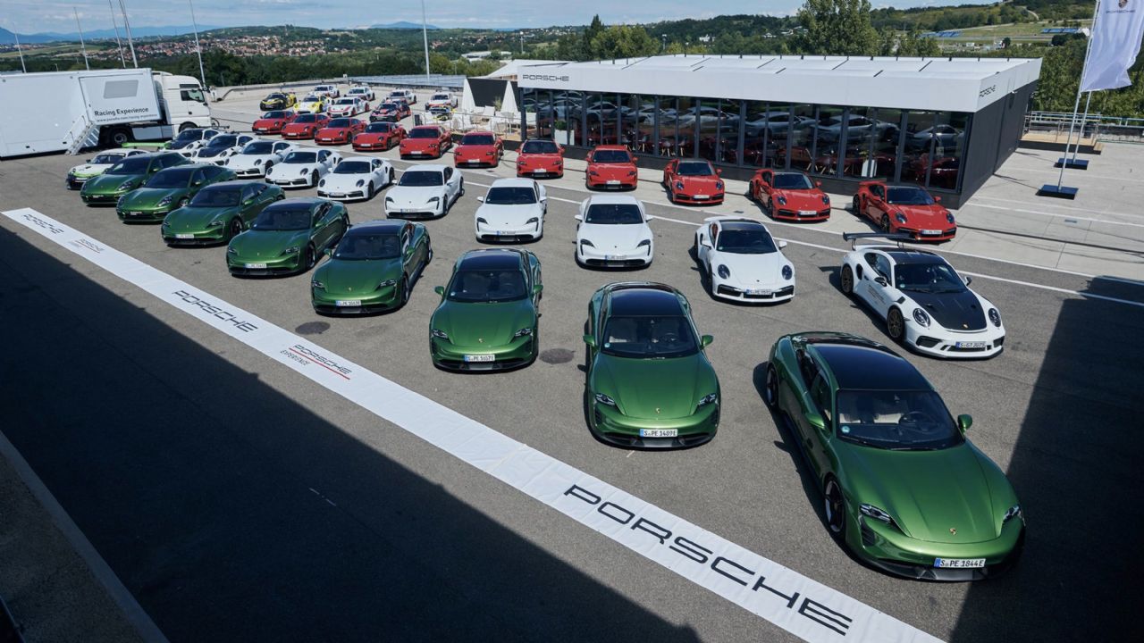 Porschejeva mobilna turbo polnilnica
