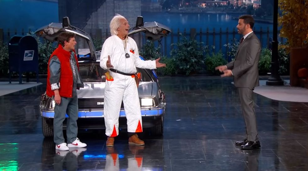 Doc in Marty pri Kimmelu