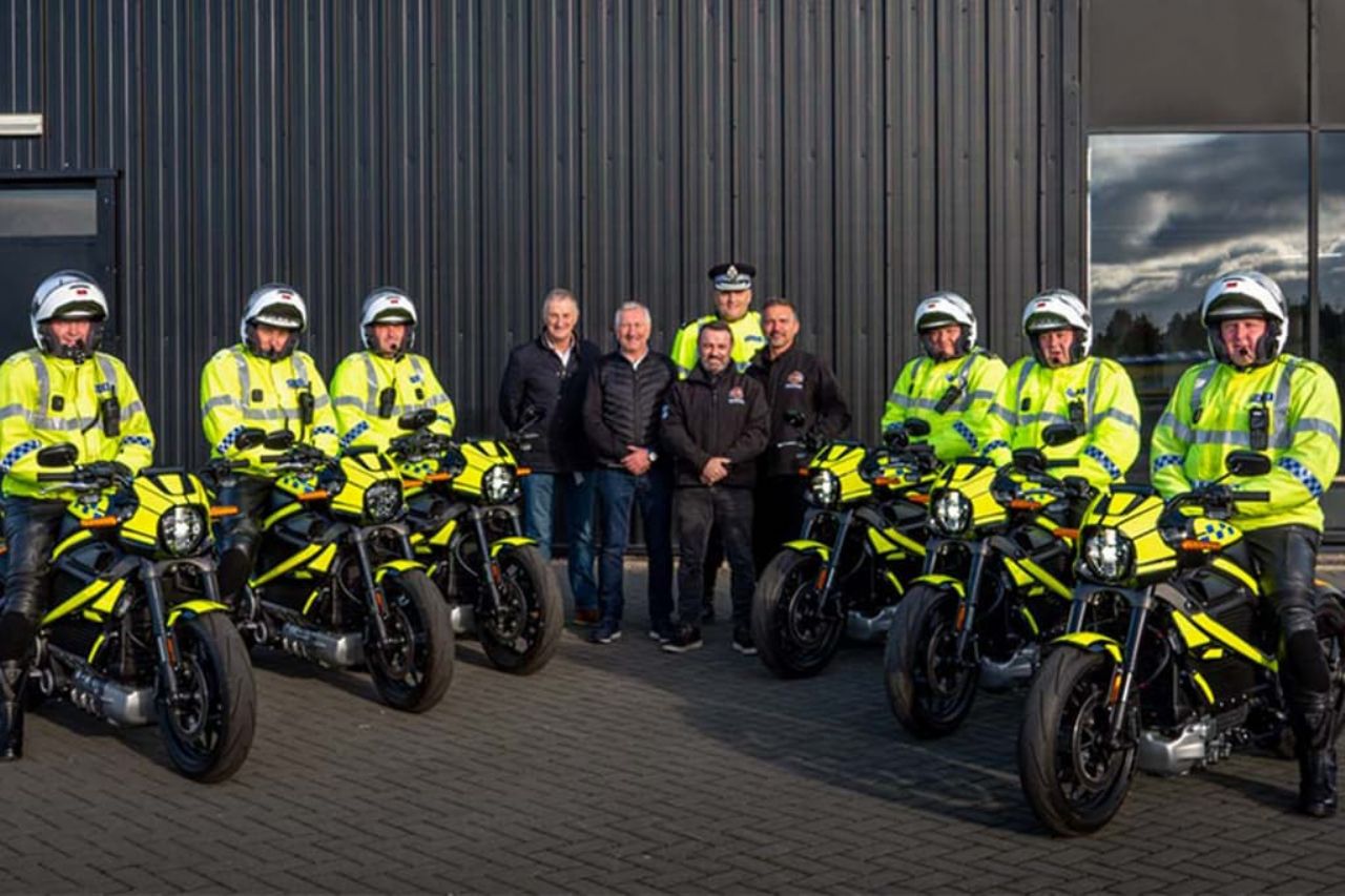 Električni Harley-Davidson za škotske policiste