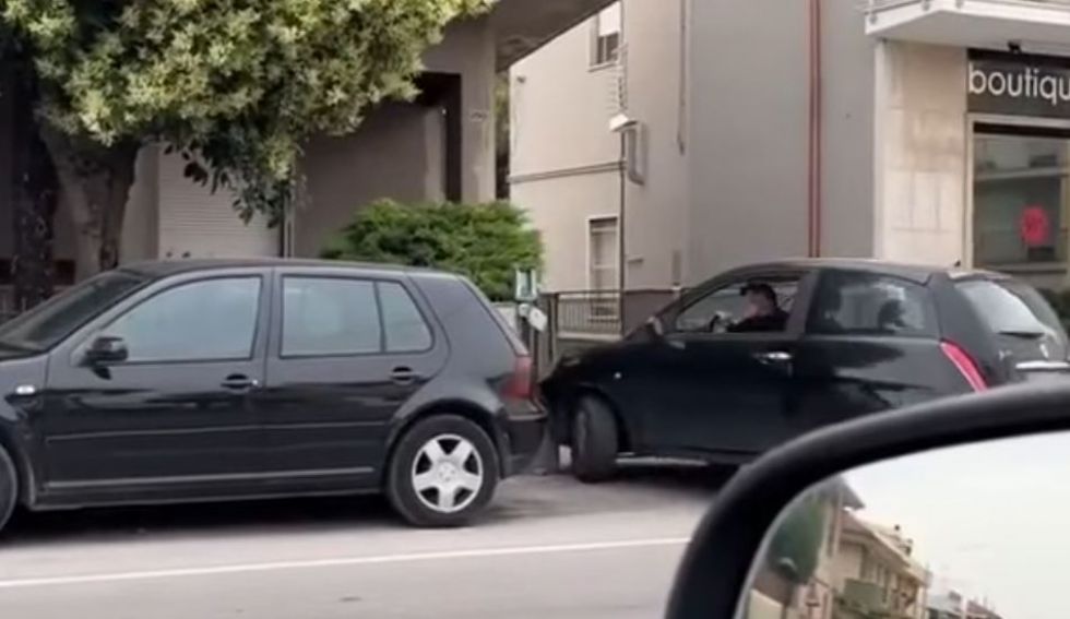 Steber ograje proti Lanciji