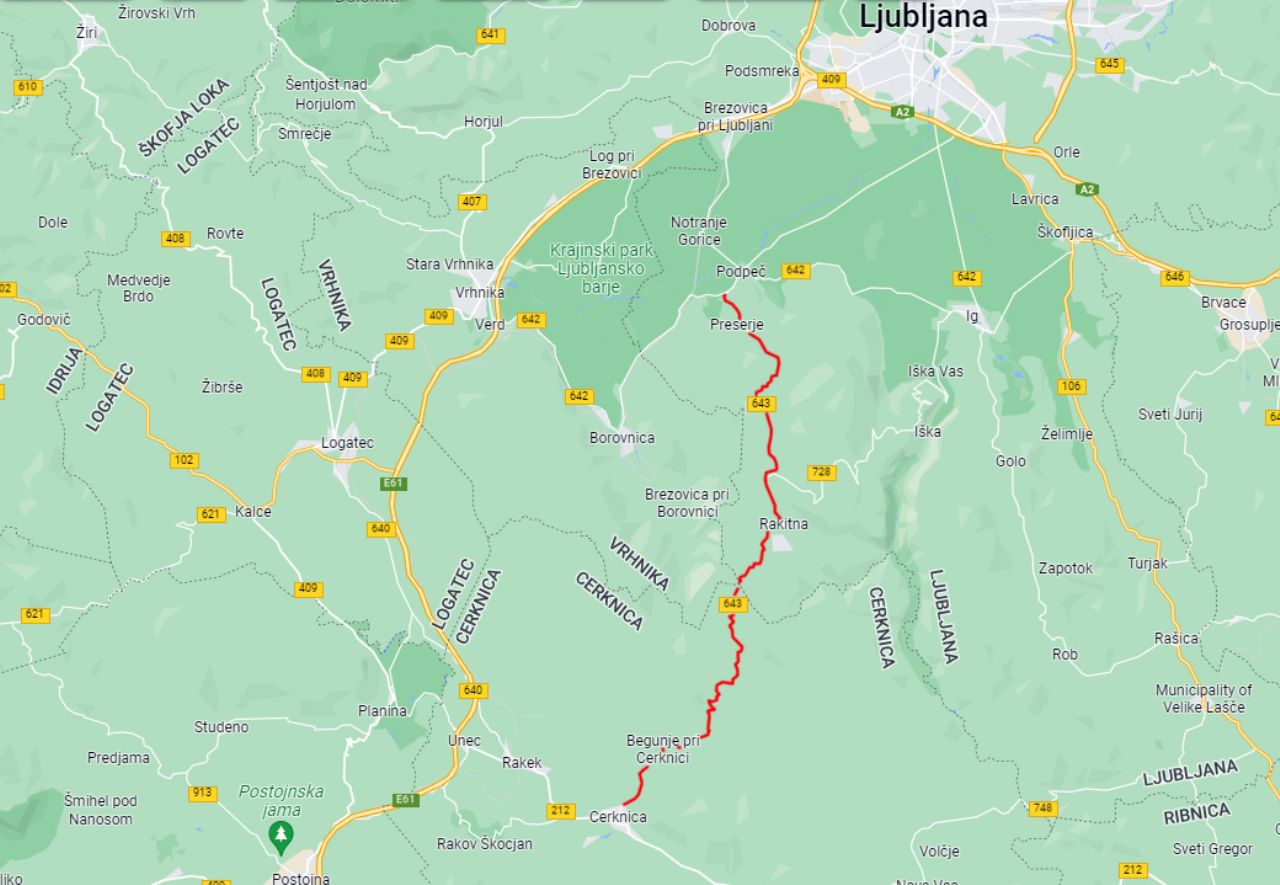 22 kilometrov popolnih vozniških užitkov
