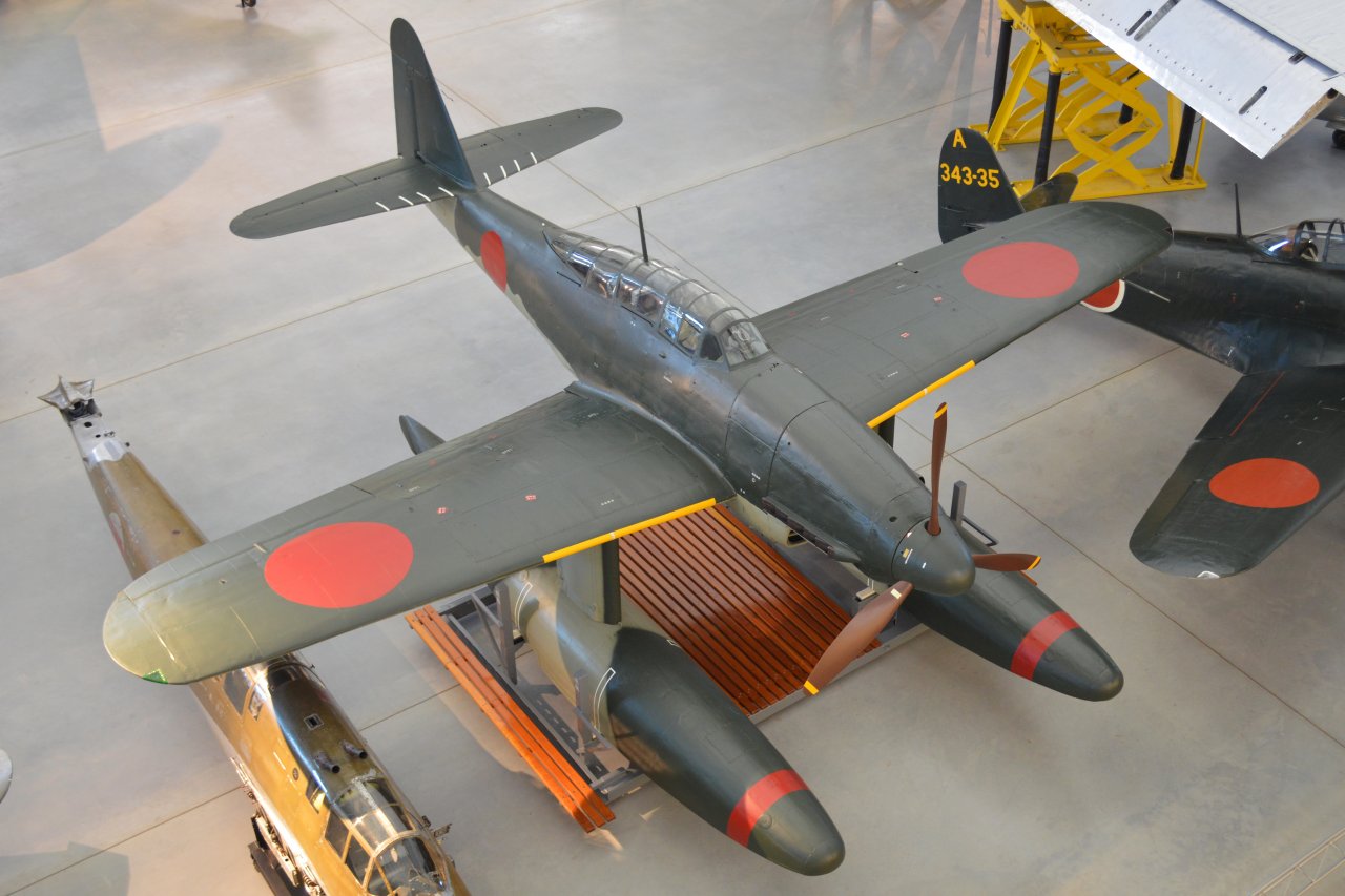 Aichi M6A1 Seiran, edini hranjeni primerek podmorniškega letala z licenčnim DB601.