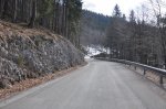 Z Bleda do Ajdovščine po asfaltu, makadamu in zasneženi cesti - fotografija 6