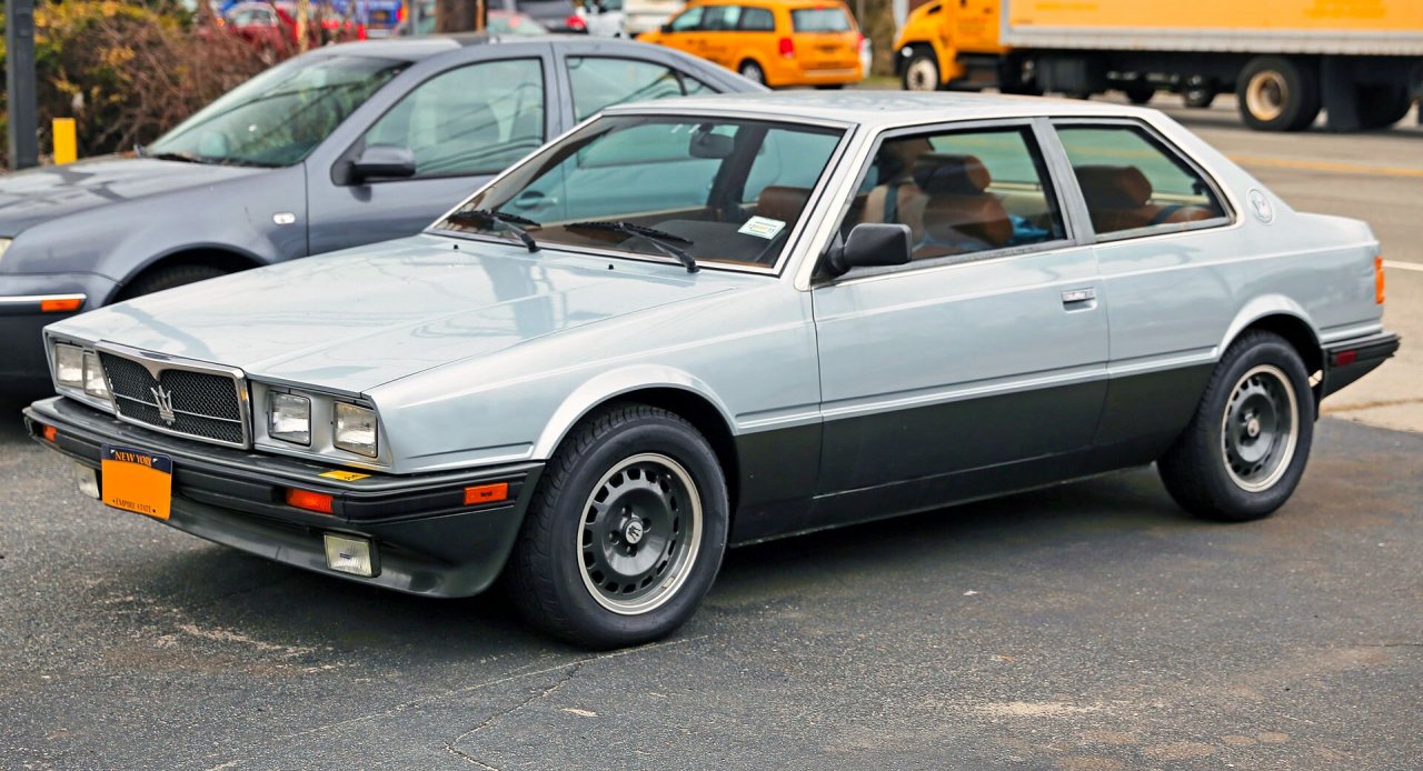 Maserati Biturbo je produkt De Tomasove ere in osnova za mnoge modele. 