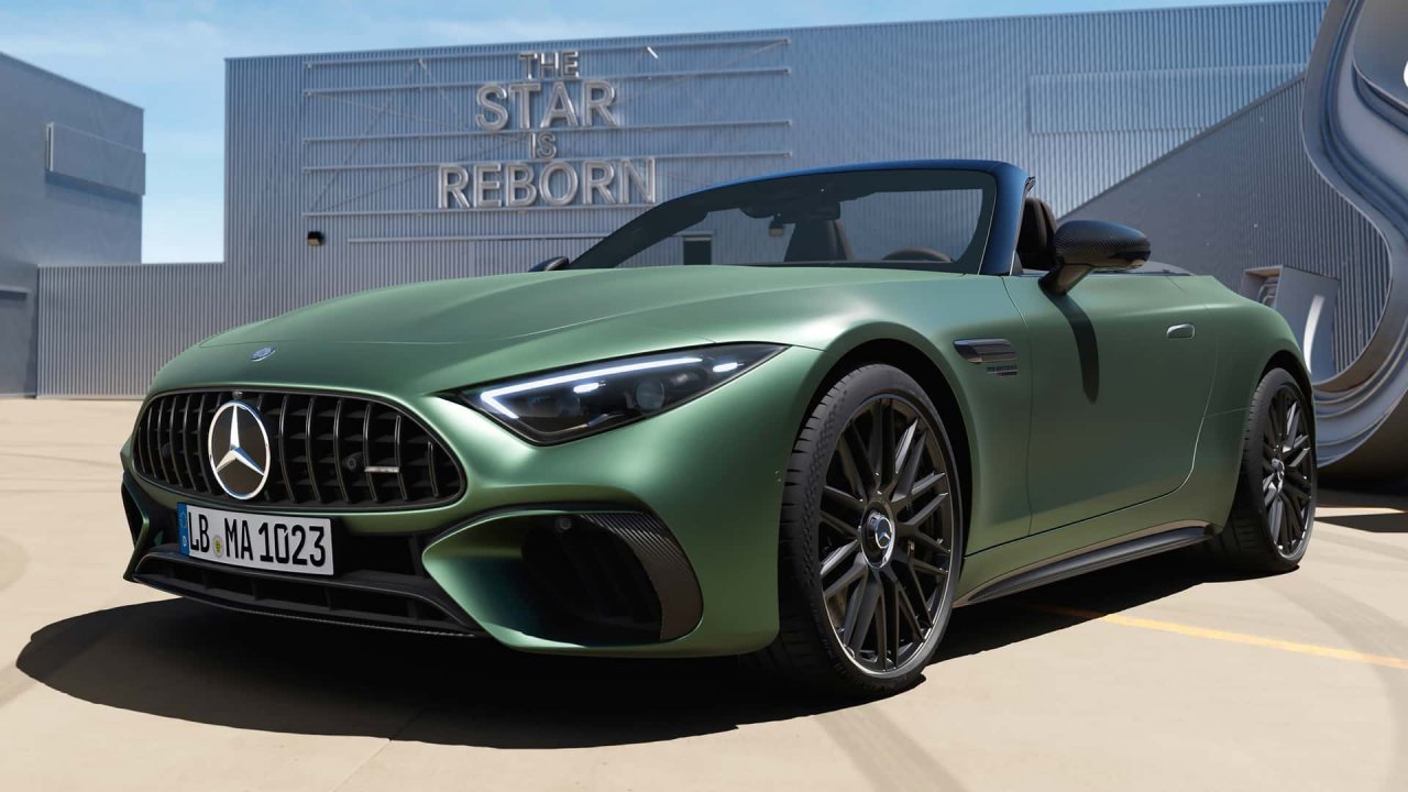 Mercedes-AMG SL 63 z elektriko še močnejši Mercedes-AMG SL 63 z elektriko še močnejši