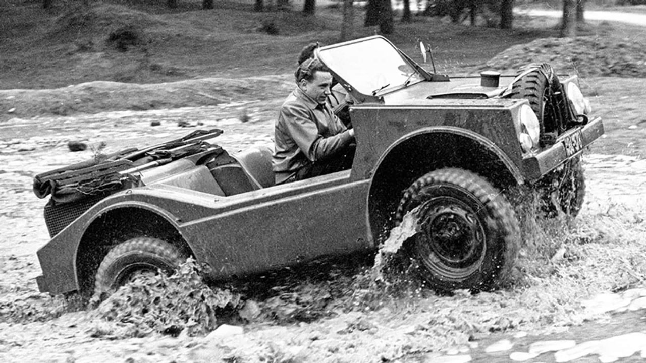 Porsche, ki je hodil po vodi