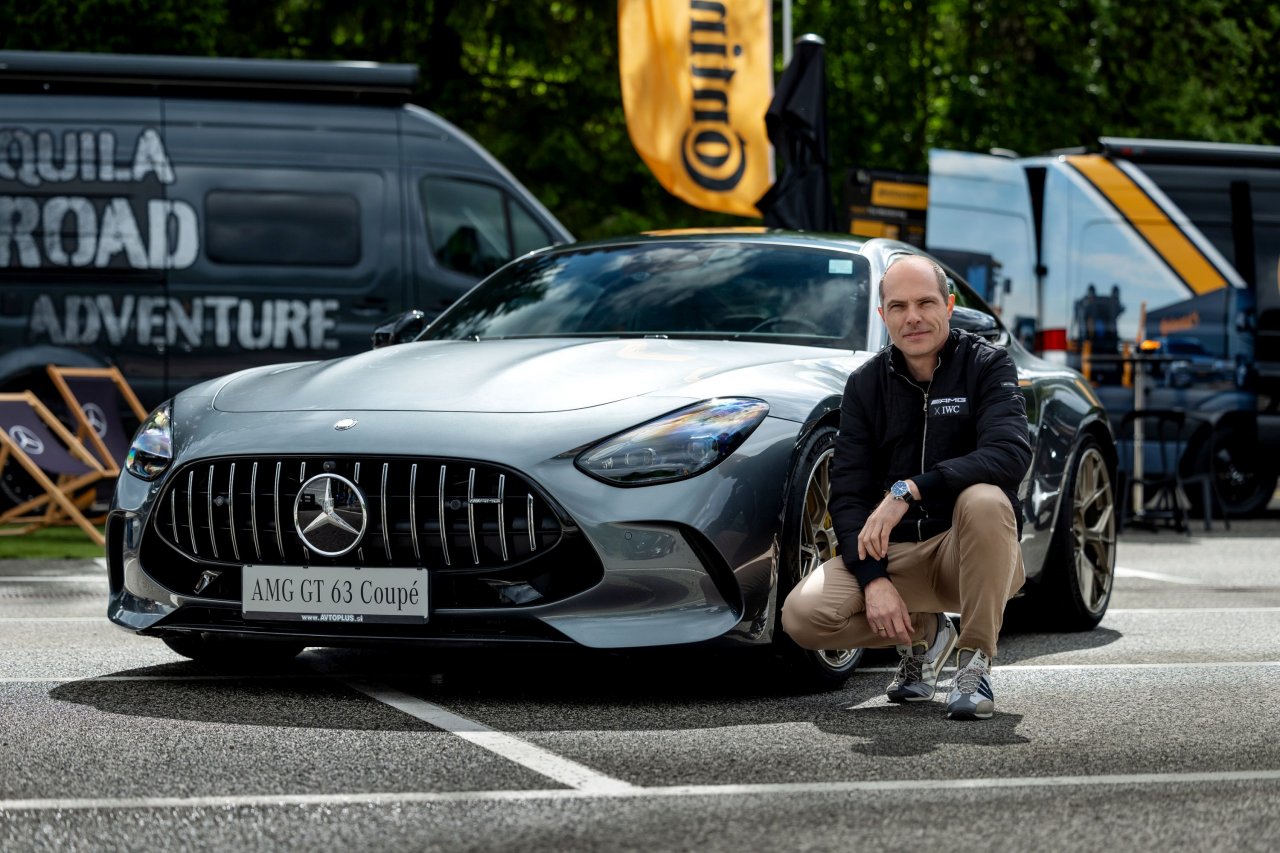 Robert Lešnik, vodja centra za oblikovanje zunanjosti osebnih vozil Mercedes-Benz 