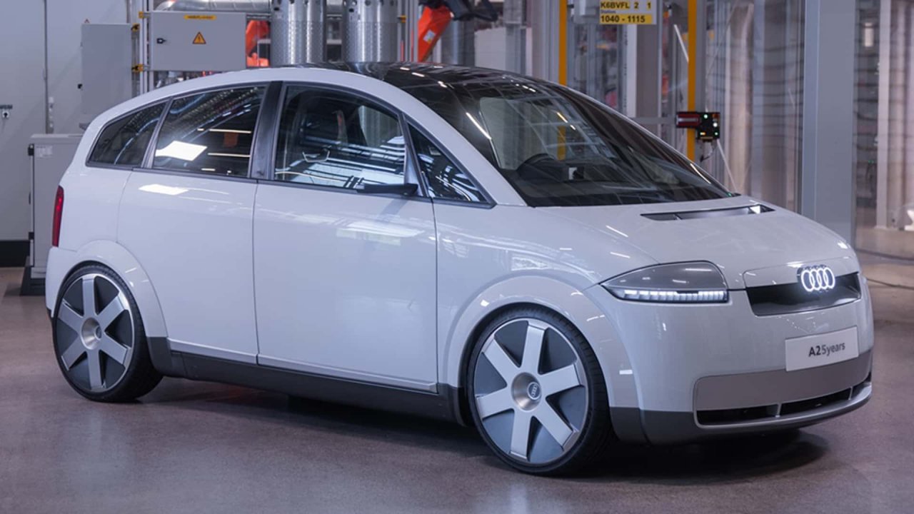 To je novodobni elektrognani Audi A2 To je novodobni elektrognani Audi A2
