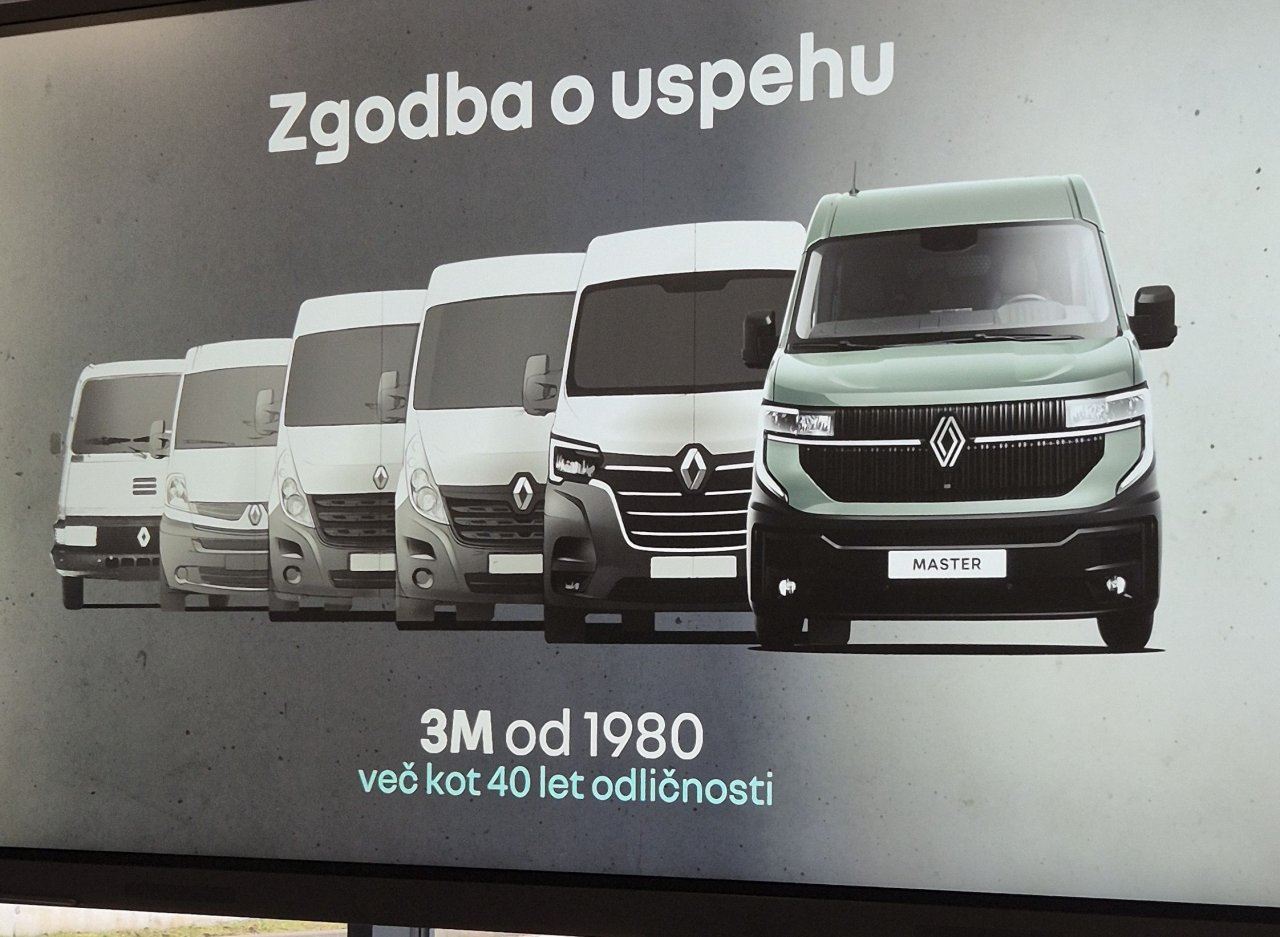 Največji dostavnik na dizel ali elektriko, na vodik še ne