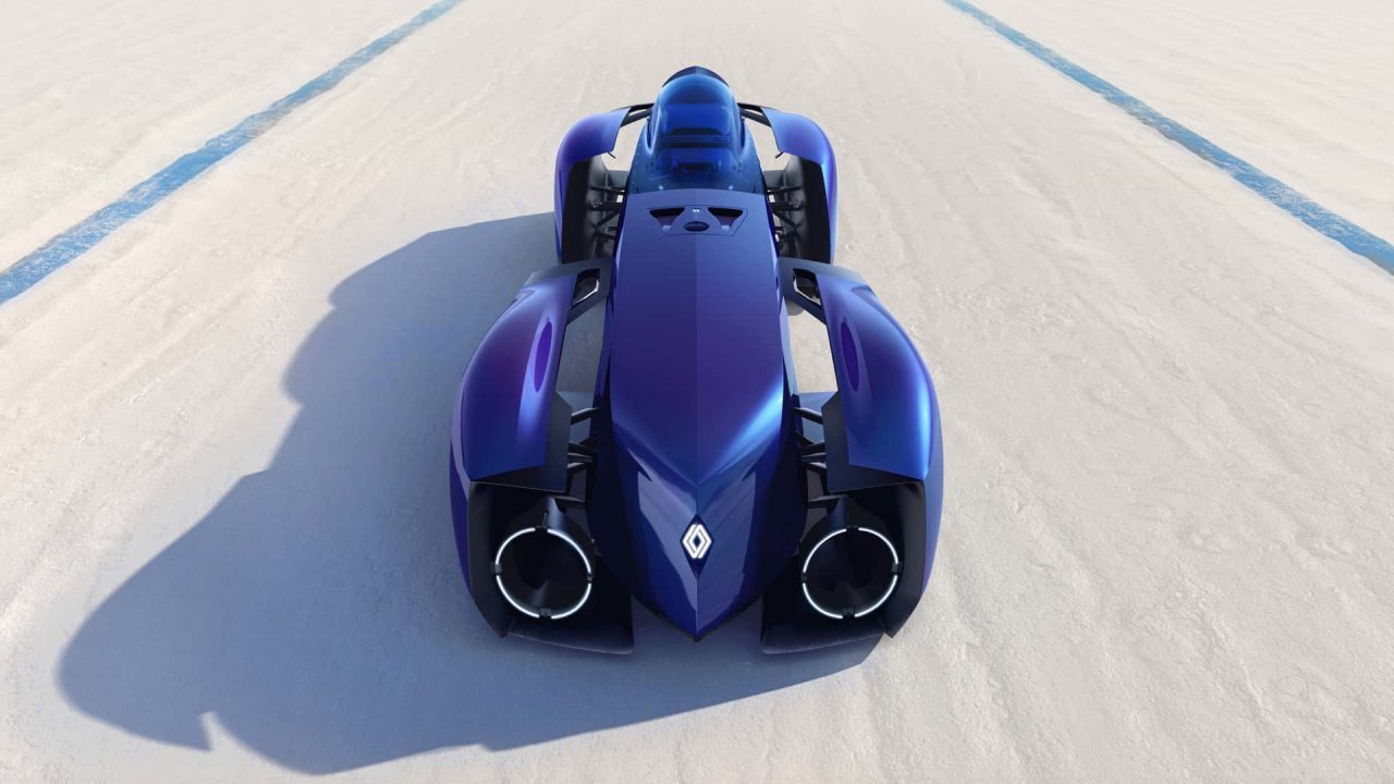 Renaultov »batmobil« za rekordne dosežke Renaultov »batmobil« za rekordne dosežke