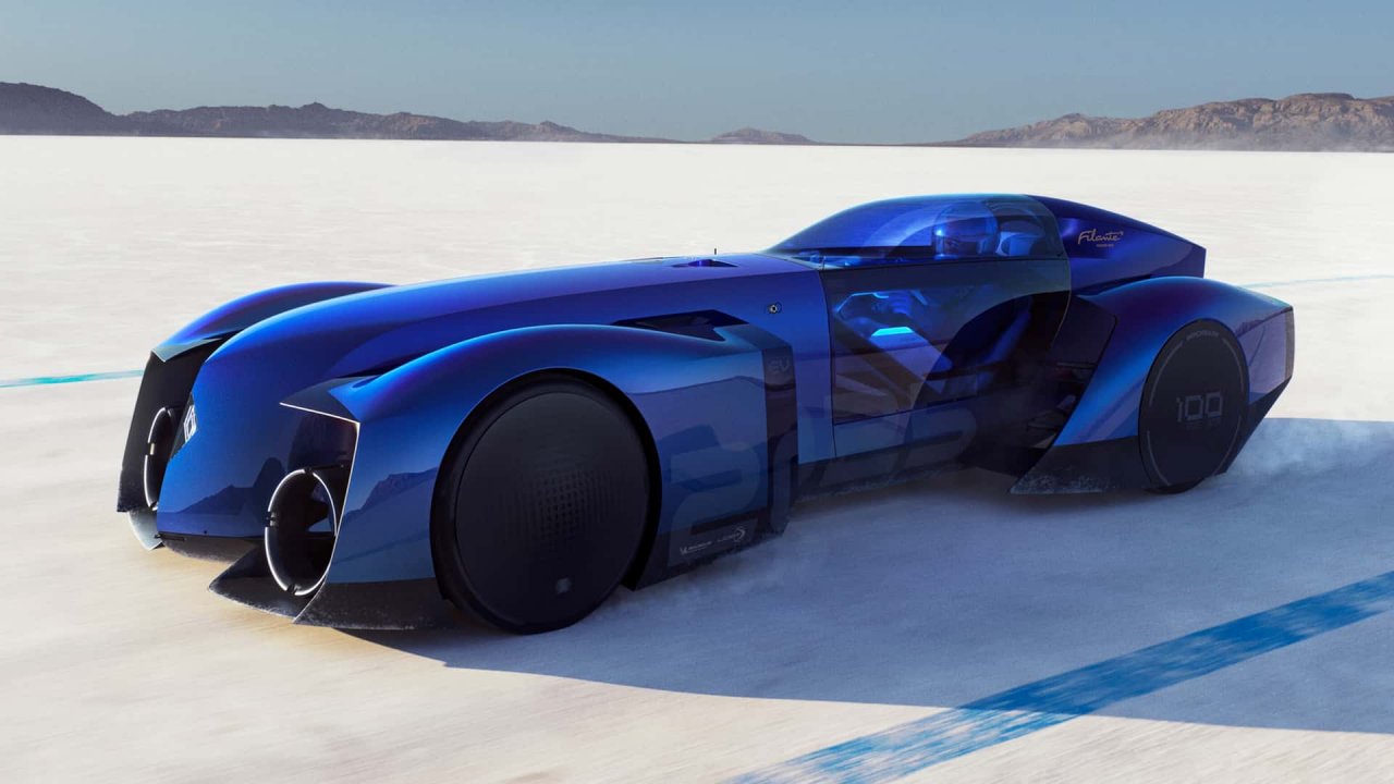 Renaultov »batmobil« za rekordne dosežke Renaultov »batmobil« za rekordne dosežke