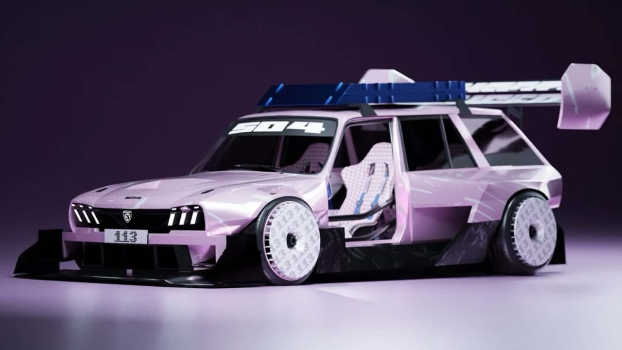 Peugeot 504 kot dirkalnik za Pikes Peak 
