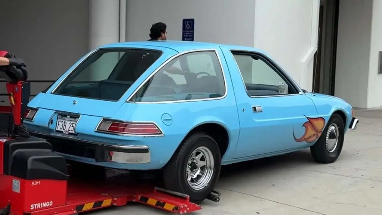 AMC Pacer iz filma Wayne's World je bil popolnoma restavriran AMC Pacer iz filma Wayne's World je bil popolnoma restavriran