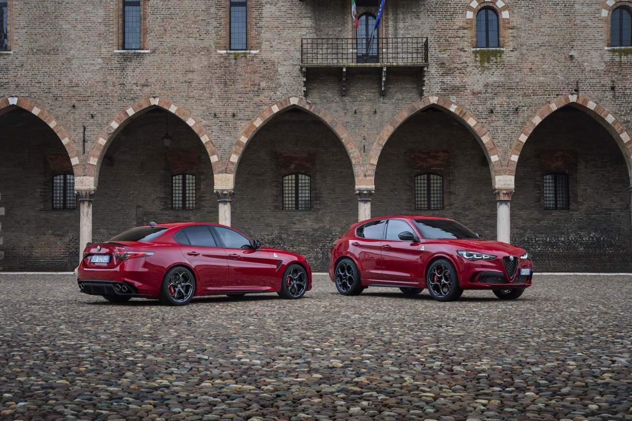 Giulia in Stelvio zamujata Giulia in Stelvio zamujata